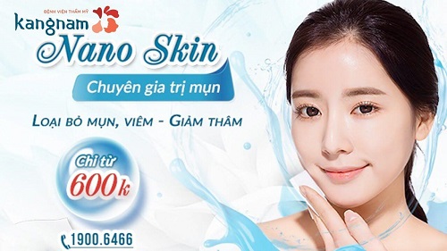 Trung tâm làm đẹp Kangnam trị các loại Mụn hiệu quả đến 95%