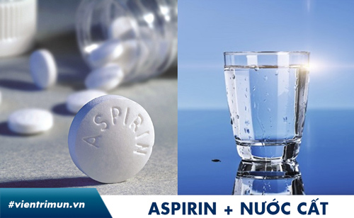 trị mụn bằng aspirin