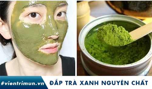 mặt nạ bột trà xanh 