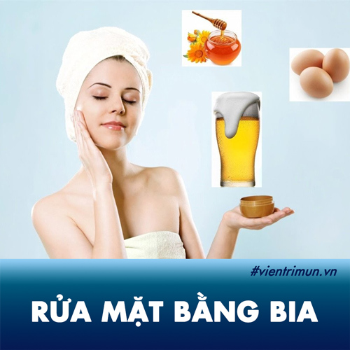Giải cứu làn da xỉn màu, cháy nắng với “bí kíp” Rửa mặt bằng Bia